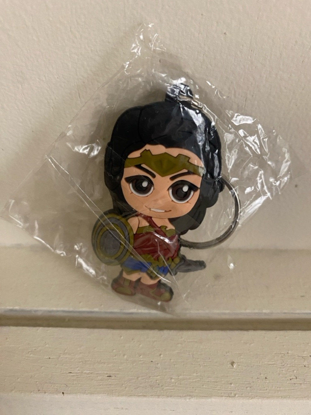 Rare DC Comics Wonder Woman Keychain